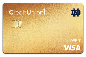 Sample Gold Debit Card