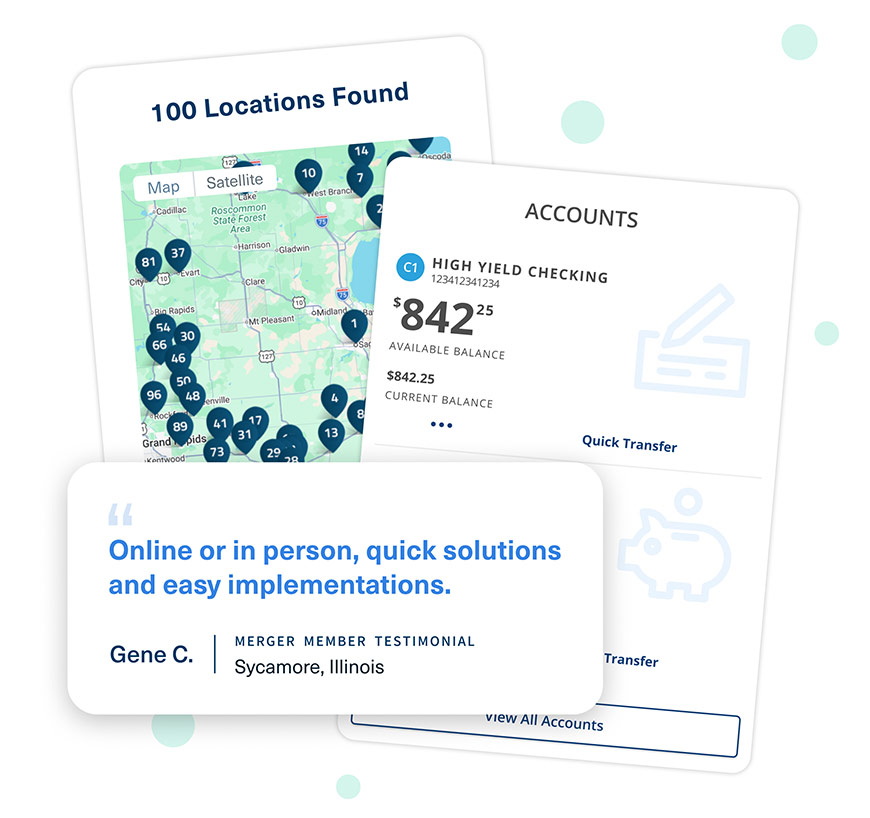 Online or in person, quick solutions and easy implementations. - Gene C.