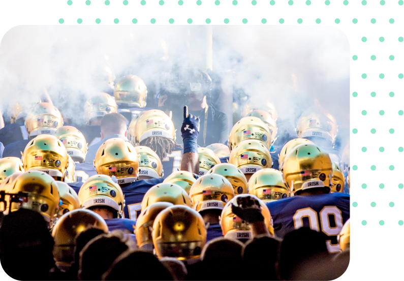 Fighting Irish Football Sweepstakes