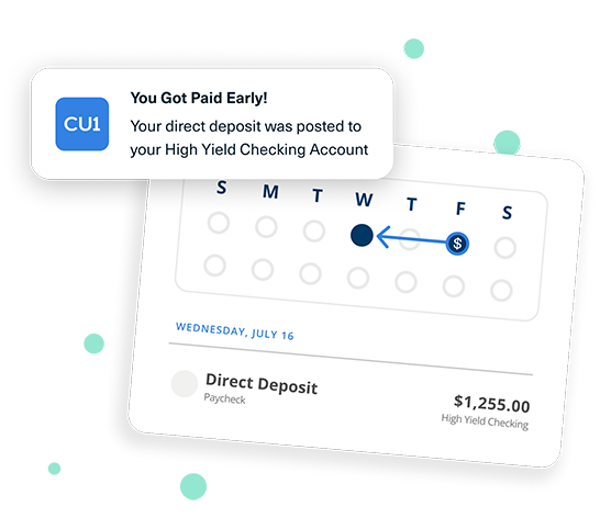 Get Paid Up to Two Days Sooner