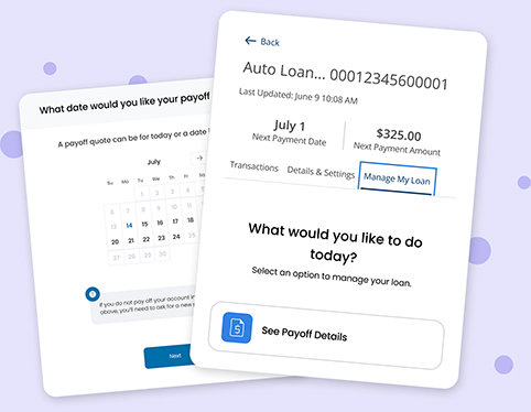 Loan Payoff examples