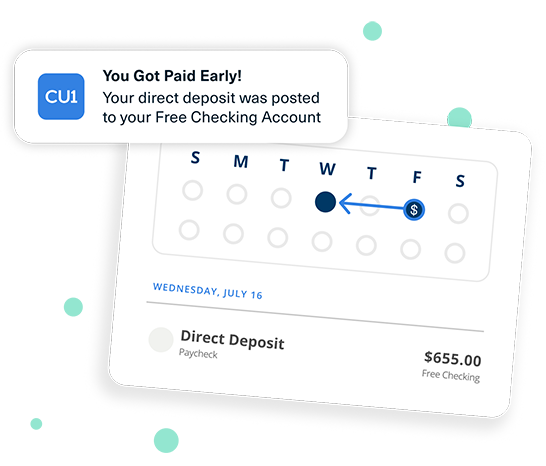 Get Paid Up to Two Days Sooner