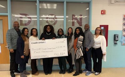 CU1 Cares Check Presentation - U of Chicago