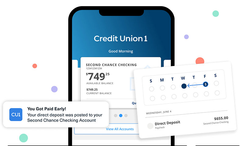 Second Chance Checking - Get Paid Sooner