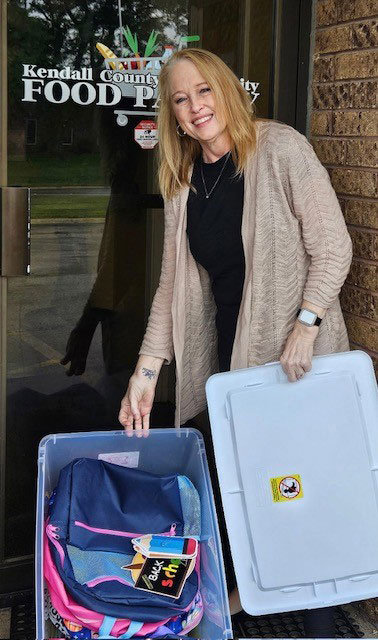 Plano Branch - School Supply Drive - Kendall County Food Pantry