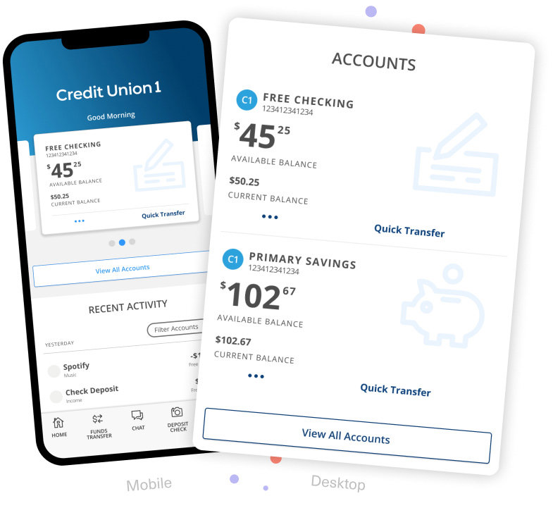 Digital Banking - Your Accounts